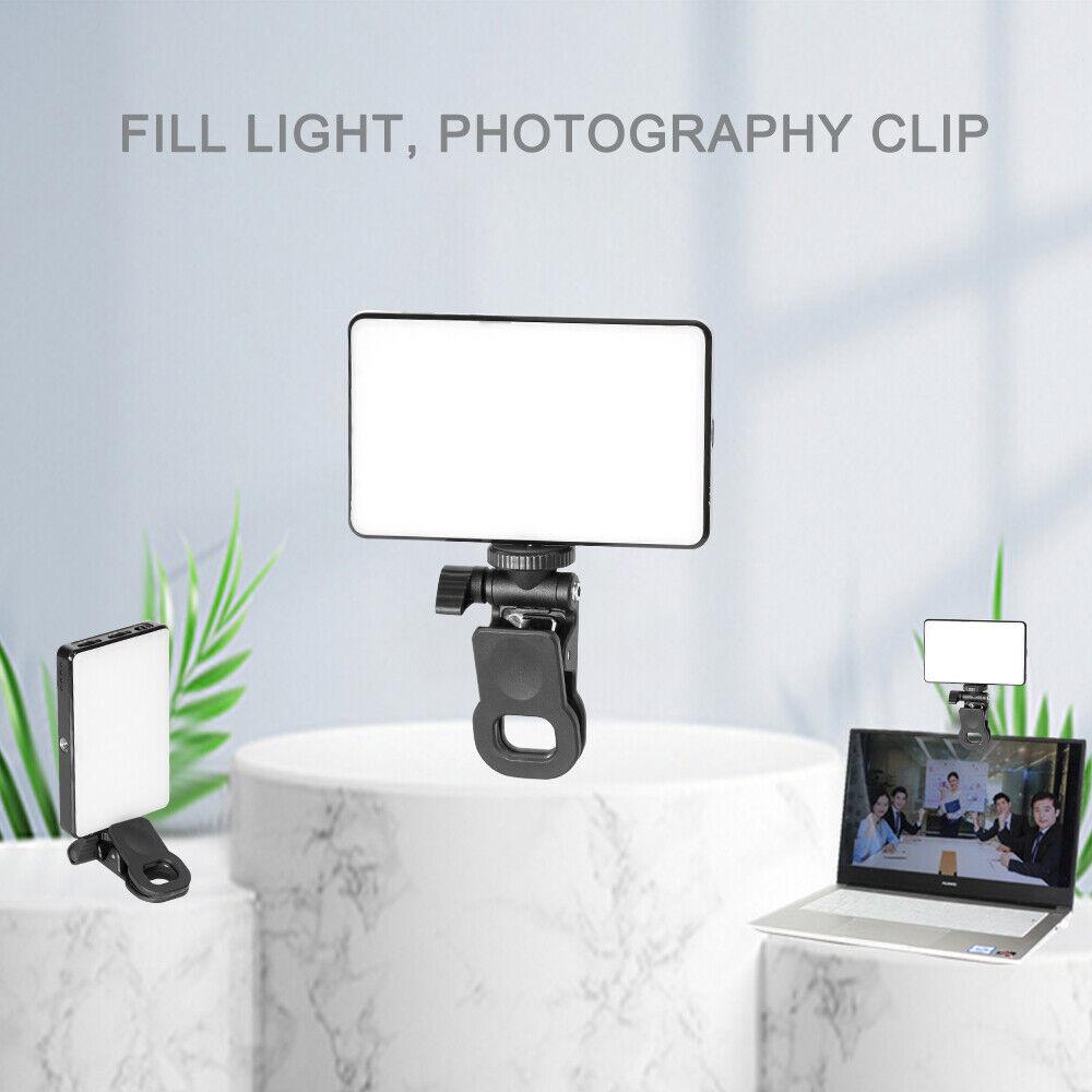 Mini Clip-on Mobile Phone Table Light Selfie Light 2500K-9000K For Mobile Phone