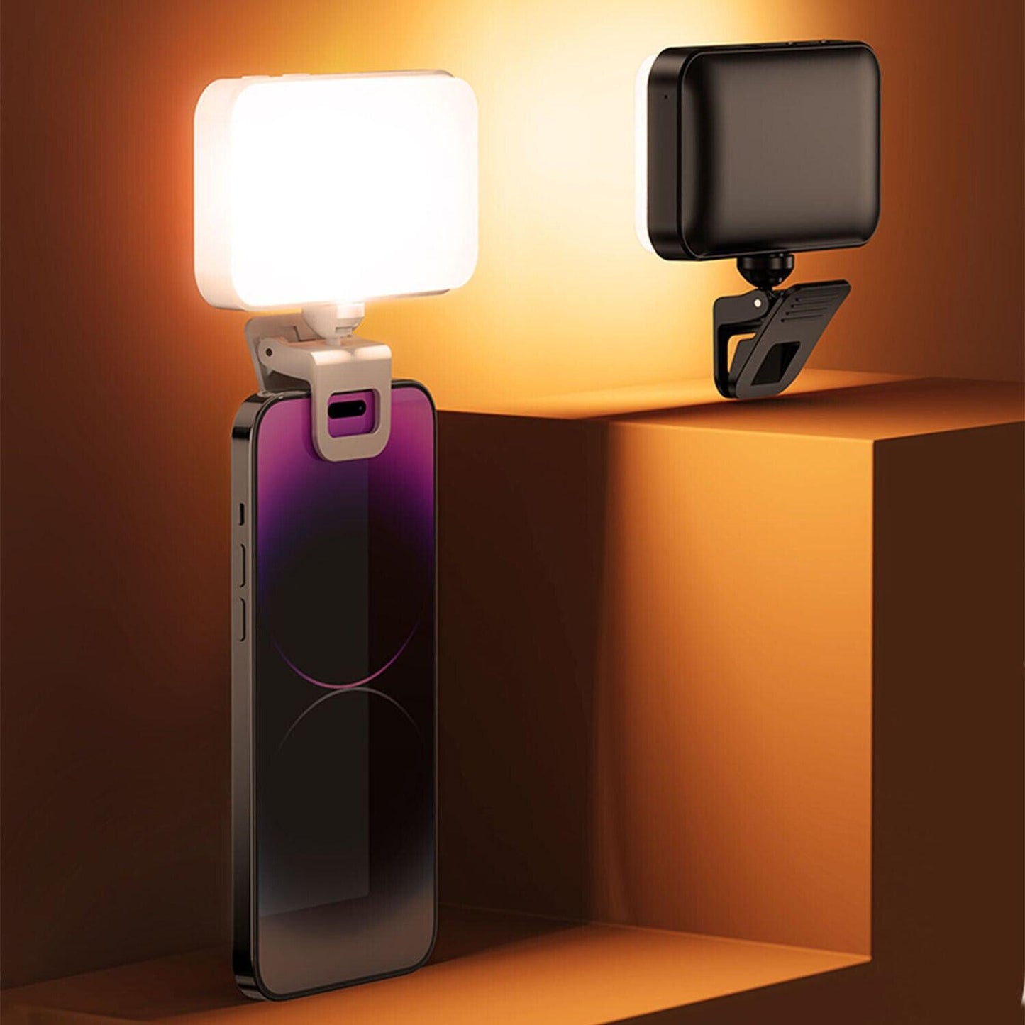 CAMOLO F6 Phone Selfie Clip-on Fill Flash Light