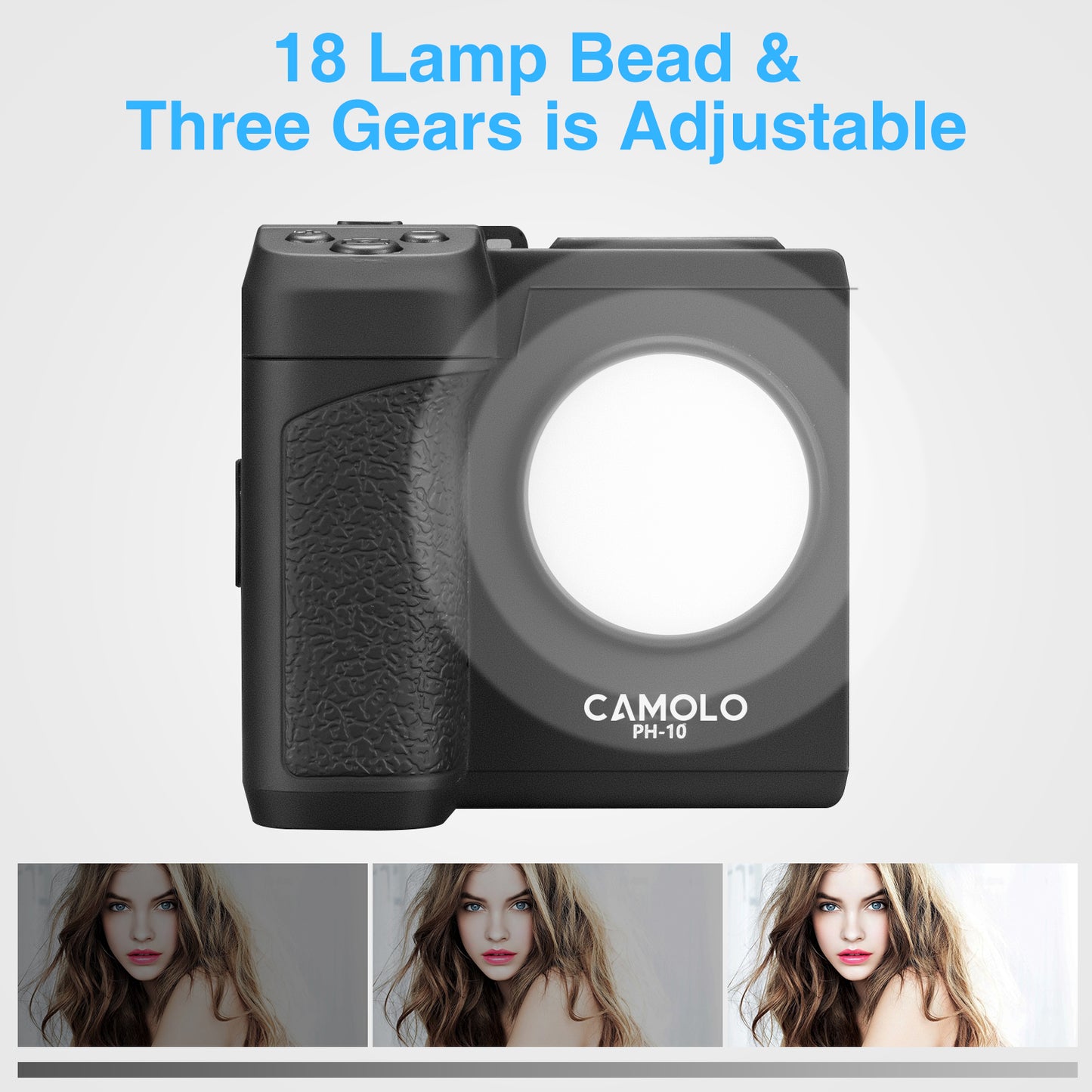 CAMOLO PH-10 Small Beauty Fill Light Bluetooth Photo Assistant