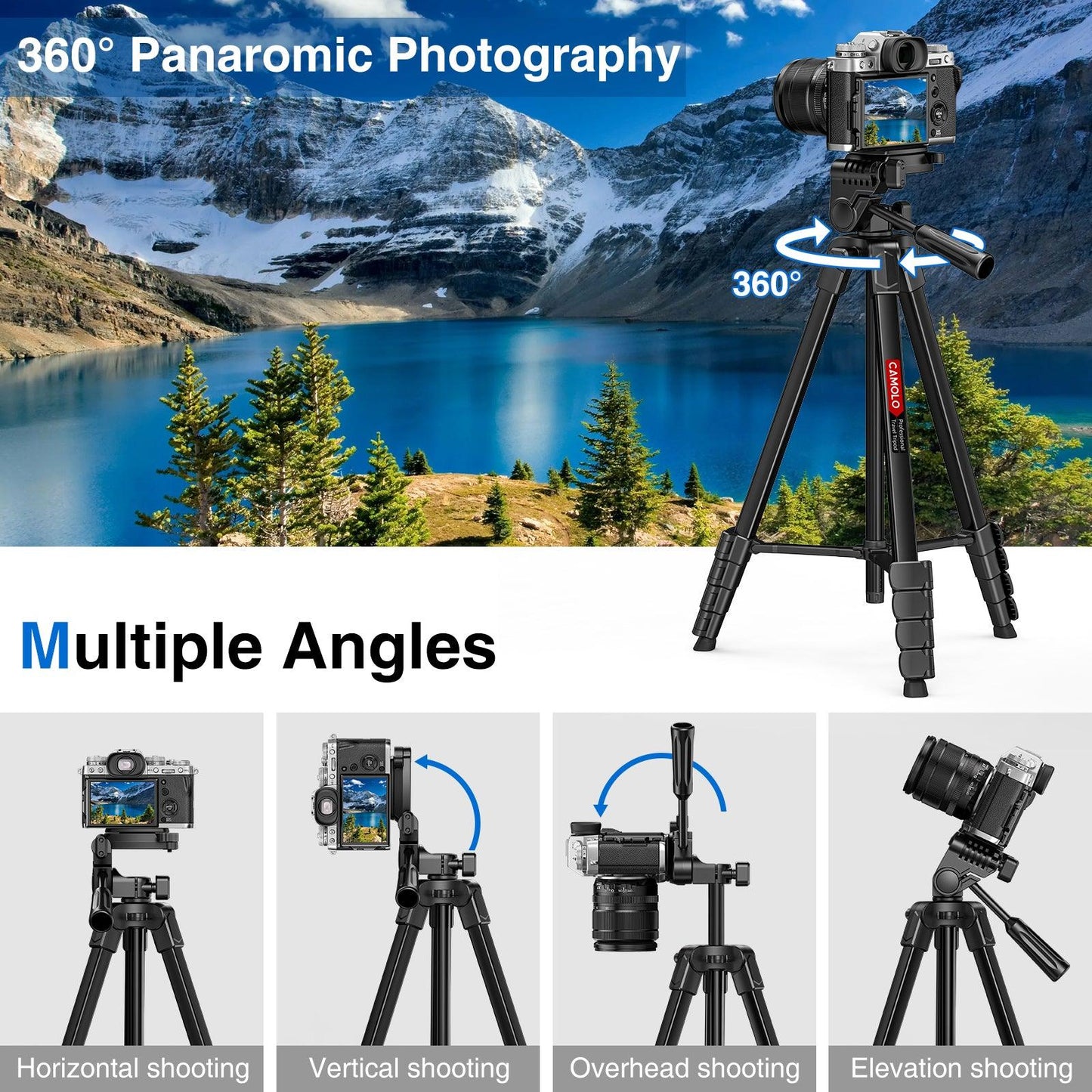 CAMOLO 205C Tripod Basic Entry Model