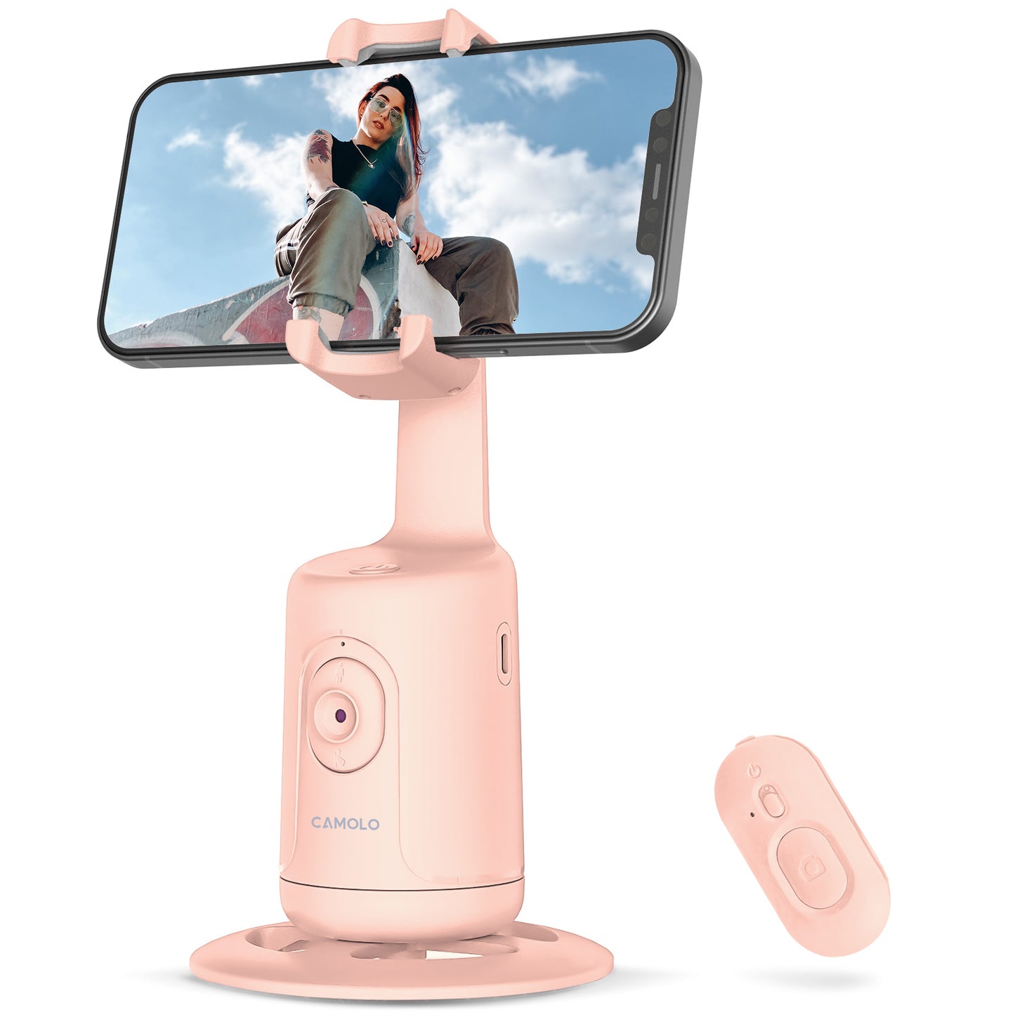 P02 PRO Intelligent 360° Tracking Gimbal Handheld Camera Stabilizer