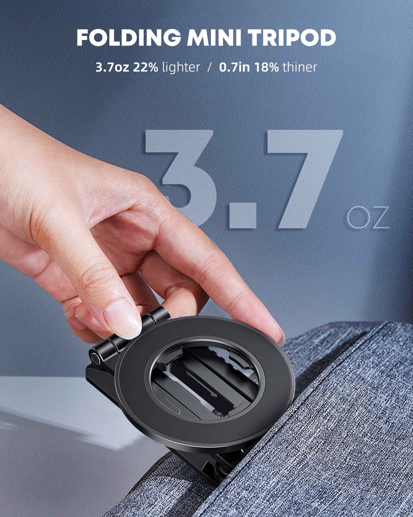 CAMOLO MG03 Pro Ultra-thin Magnetic Tri-fold Phone Holder