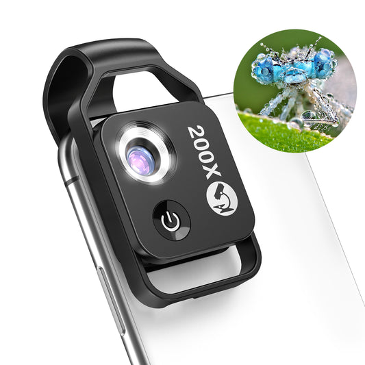 MS002 Mobile Phone 200X Microscope Magnifier