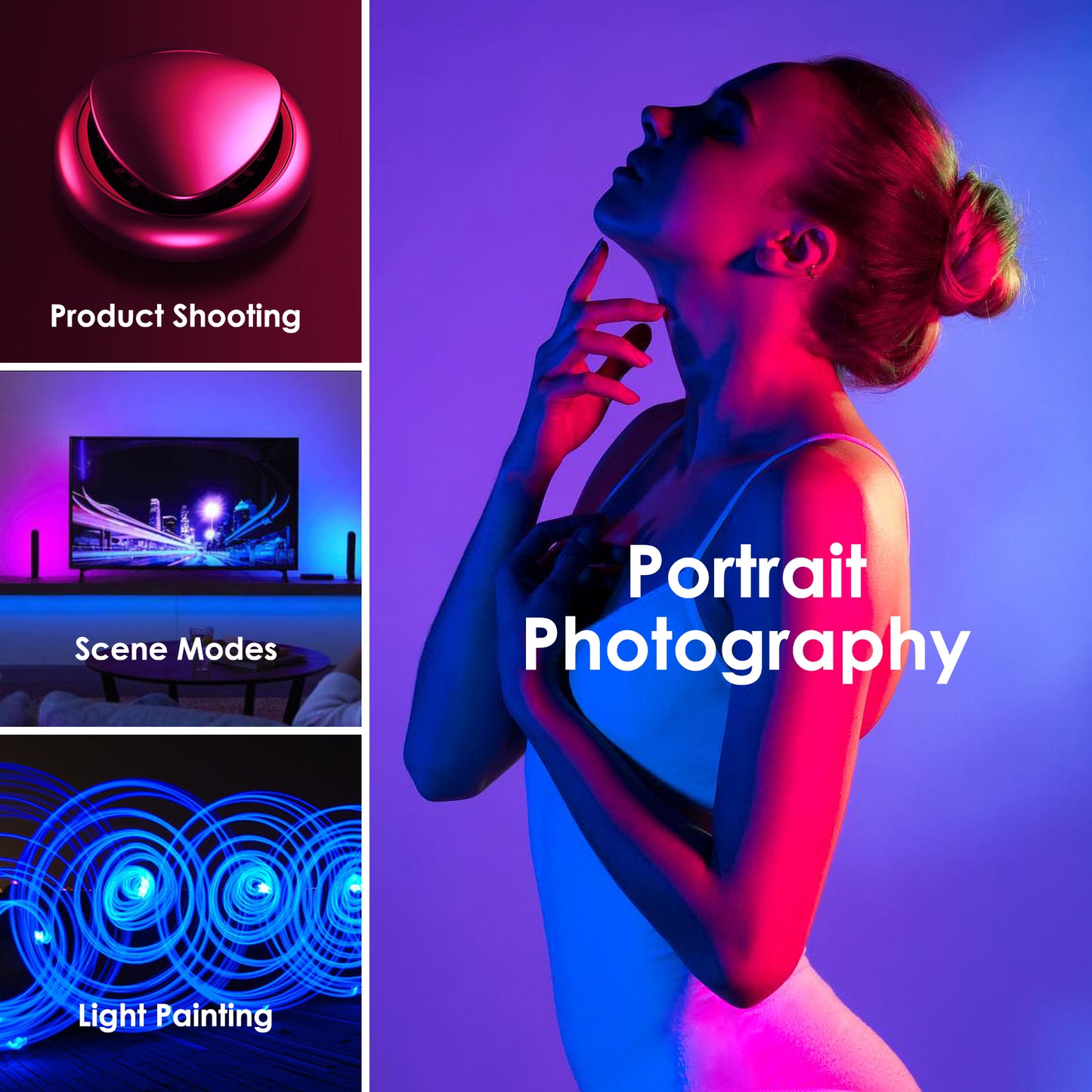 CAMOLO LM32 RGB Light Full-Color Handheld