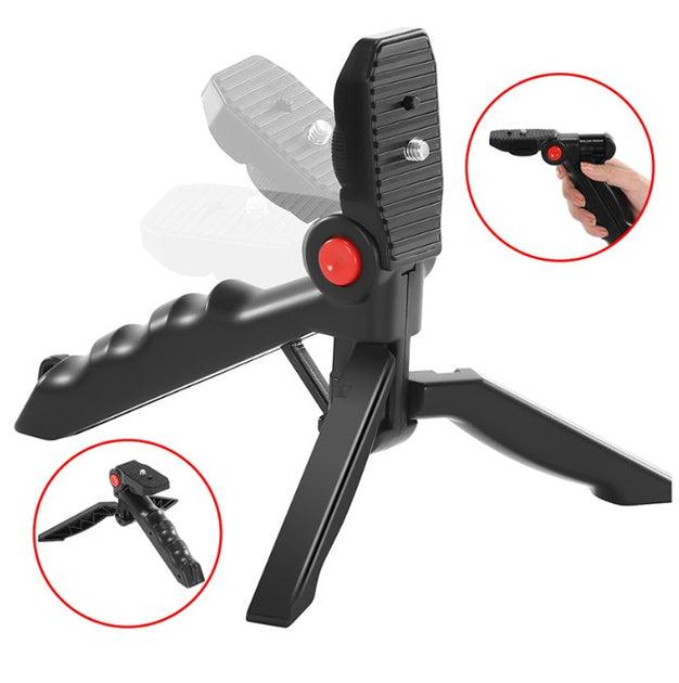 KIT-01S Mobile Phone Vlog Shooting Kit With LED+Microphone+Tripod+Holder