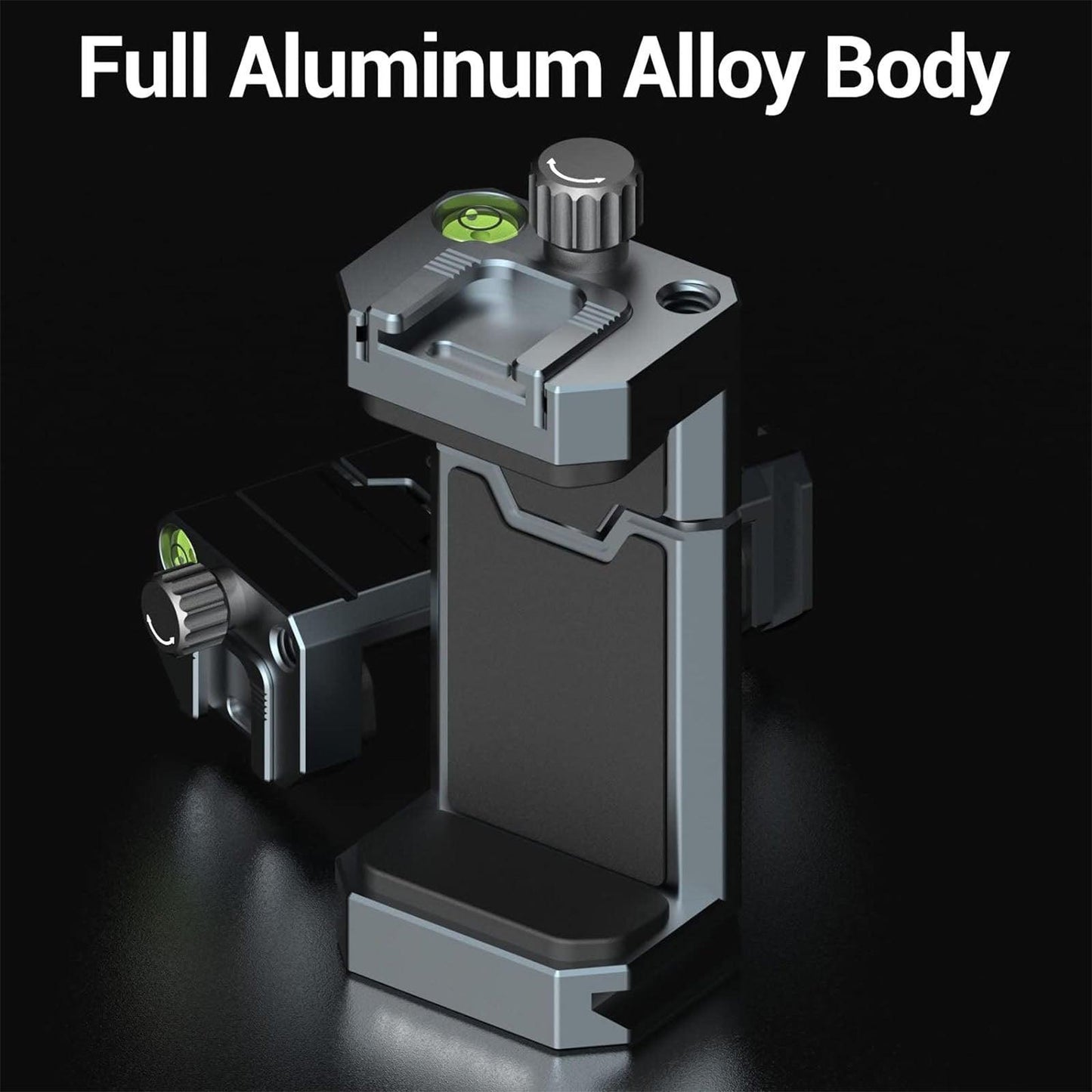 LYA1 Adjustable Metal Mobile Clip Aluminum Phone Tripod