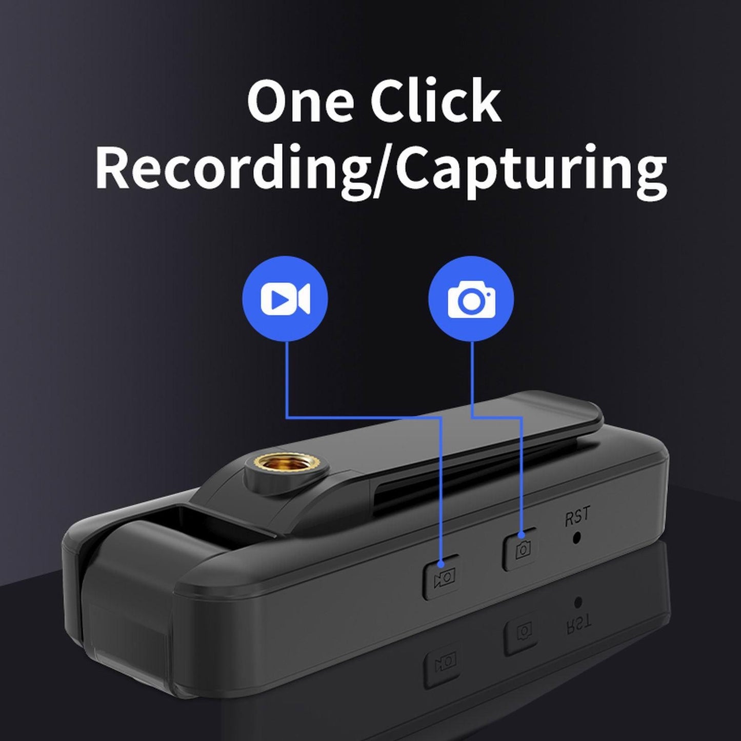 FLF-L15 Portable Recorder WIFI Version 4K Ultra HD Flip Lens Wireless 4G Card Camera