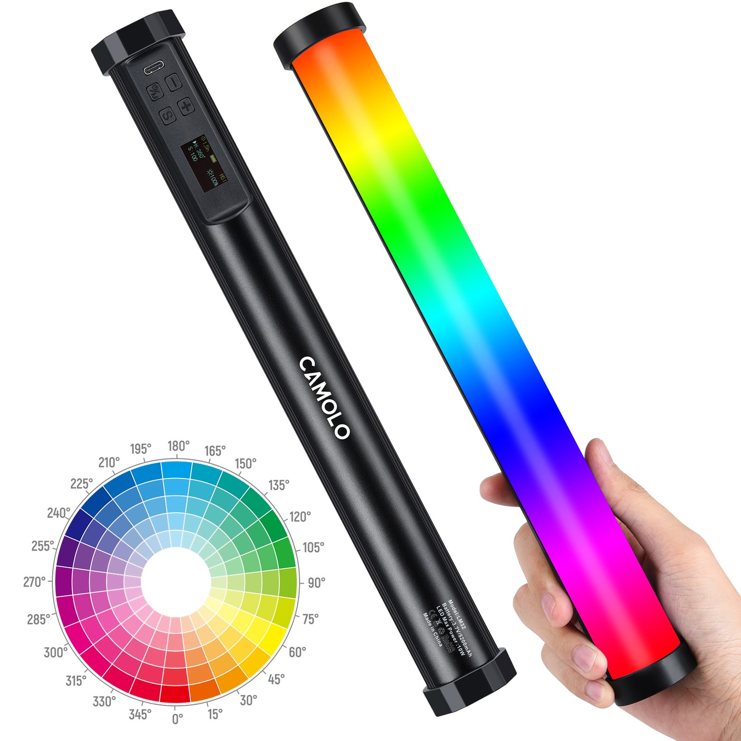 CAMOLO LM32 RGB Light Full-Color Handheld
