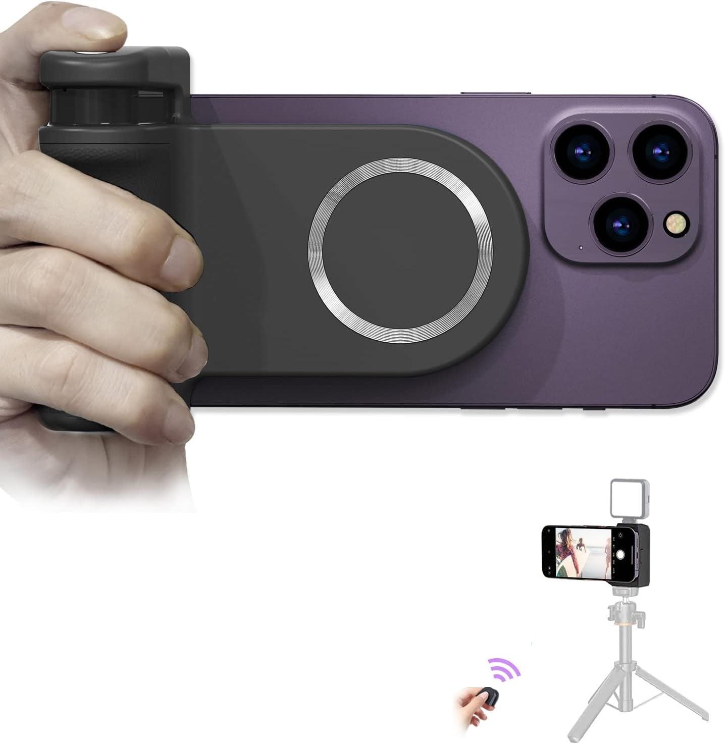 CAMOLA Smartphone Grip Magnetic Bracket with Wireless Remote Control for Shooting