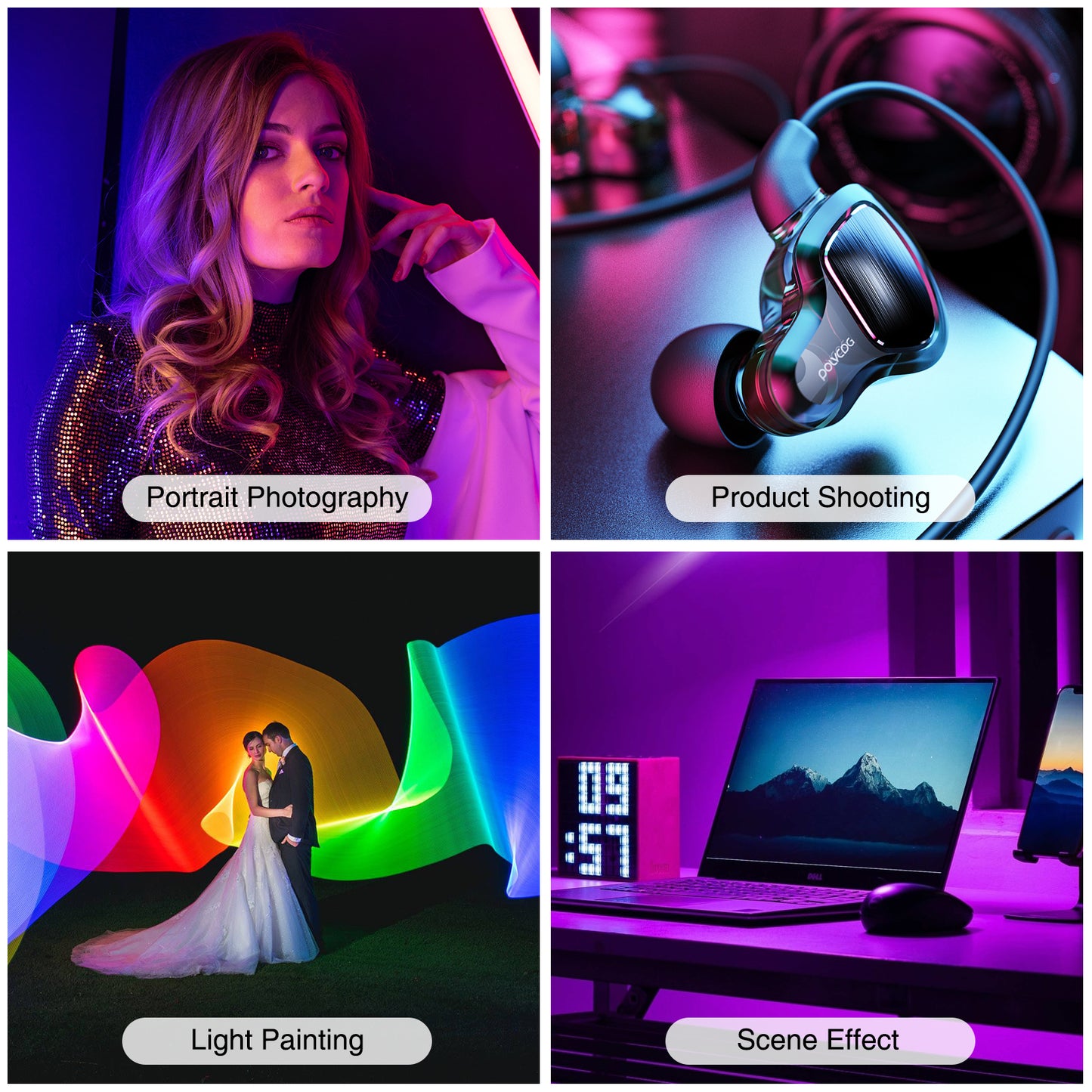 CAMOLO LM32 RGB Light Full-Color Handheld