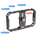 Cell Phone Stabilizer Rig Video Camera Cage Film For Recording Handheld Kit