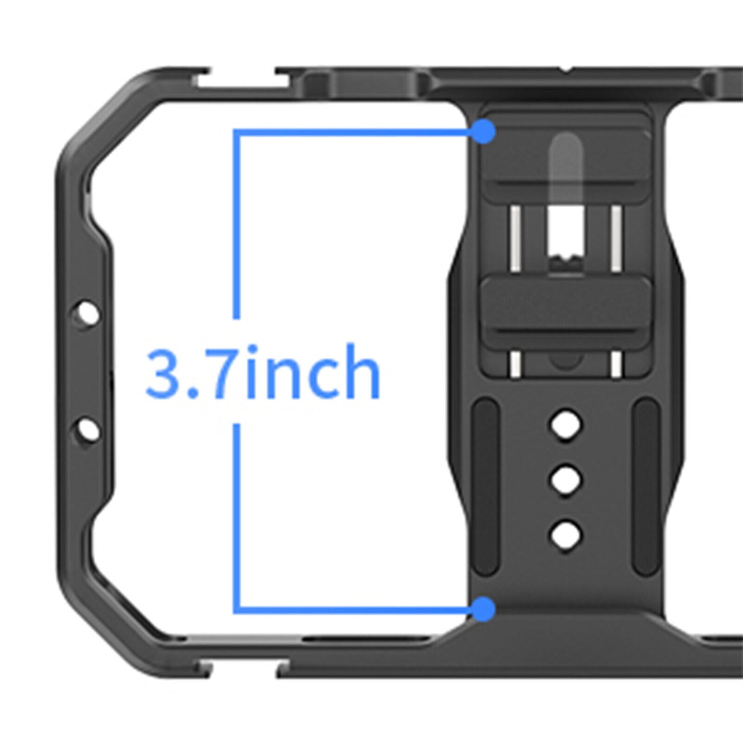 A0046 Metal Universal Extension Phone Holder Kit with Double Handles