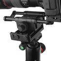 Camera Macro Focusing Rail Slider Macrophotogray Slider w/ Quick Release Plate