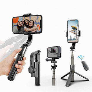 Phone Handheld Selfie Stick Tripod Gimbal Stabilizer With Remote Control