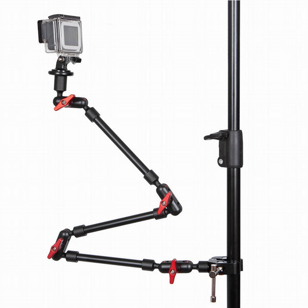 Camera Desk Mount Stand Aluminum Alloy Magic Arm + Super Clamp for Phone