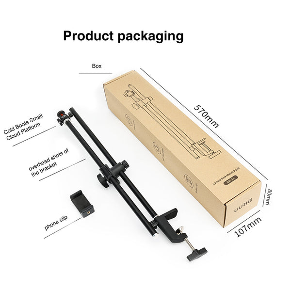 Mobile Phone Mount with Phone Holder and Ball Head