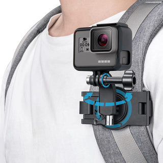 Backpack Shoulder Strap Mount Camera Clip Shoulder Mount for GoPro 11 10
