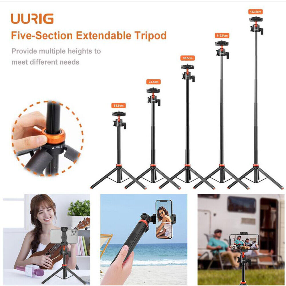 Extendable Selfie Stick Handheld Tripod Action Camera Tripod