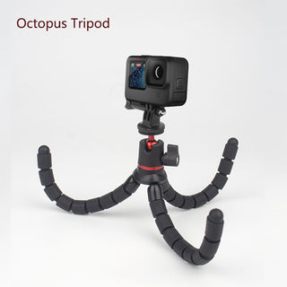 Octopus Travel Tripod Selfie Smartphone Camera Mount Vlogging Kit