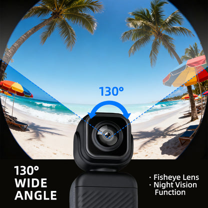 CAMOLA Portable Camera WIFI 4K Ultra HD Flip Lens Wireless Recorder