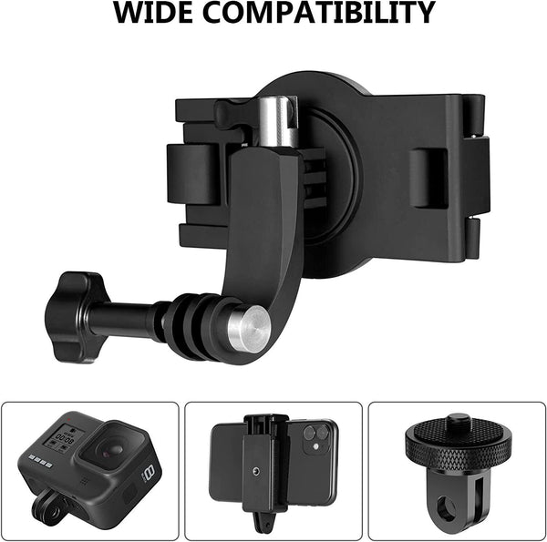 Backpack Shoulder Strap Mount Camera Clip Shoulder Mount for GoPro 11 10