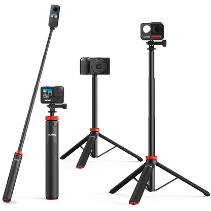 Extendable Selfie Stick Handheld Tripod Action Camera Tripod