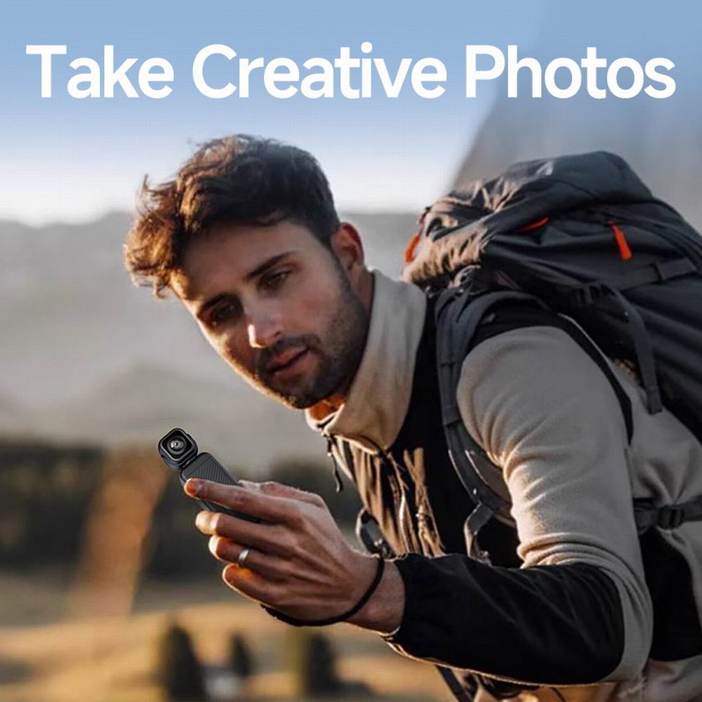 CAMOLA Portable Camera WIFI 4K Ultra HD Flip Lens Wireless Recorder