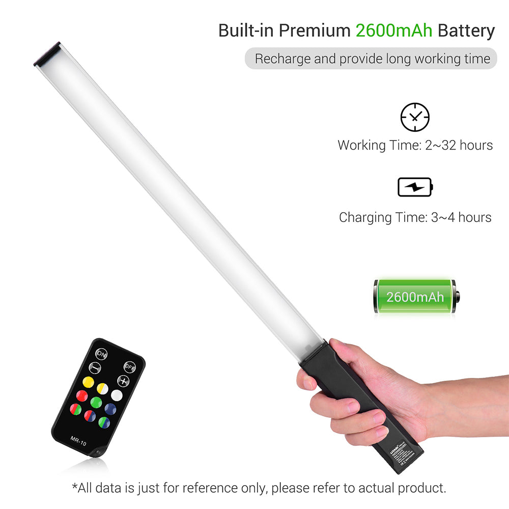 CAMOLA RGB Video light remote control stick light wand lightweight handheld light