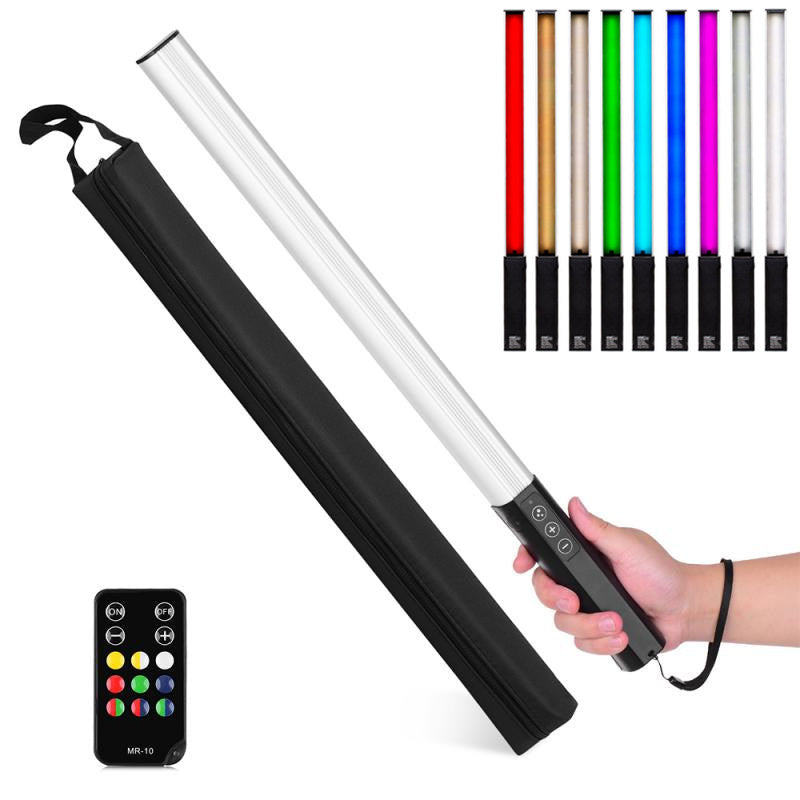 CAMOLA RGB Video light remote control stick light wand lightweight handheld light