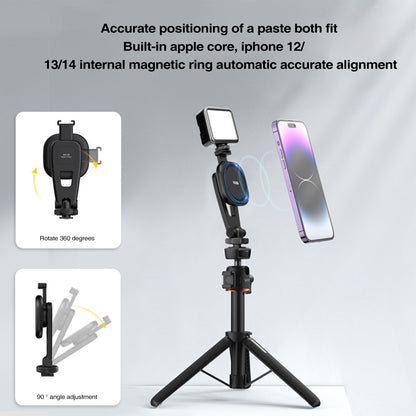 Vrig Magnetic iPhone Tripod Mount Compatible Adapter Tripod