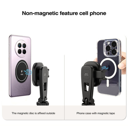 Vrig Magnetic iPhone Tripod Mount Compatible Adapter Tripod