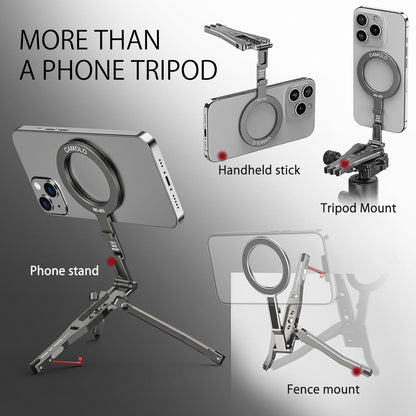 CAMOLO MG-05 Magsafe Phone Holder Foldable Magnetic Pocket Tripod