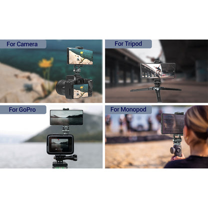 Mobile Holder Aluminum 360° Adjustable For Camera Mobile Gopro