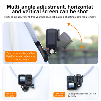 VRIG Neck Mount for GoPro Magnetic Necklace Holder Hand Free