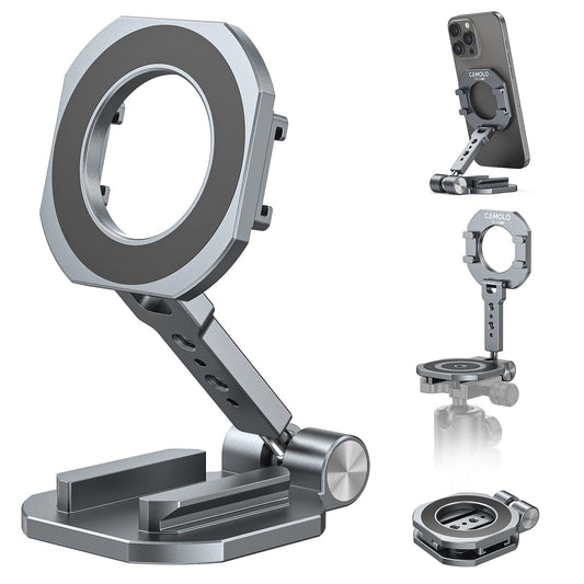 CAMOLO MG-02 Pro Double Sided Magnetic Ballhead Phone Holder