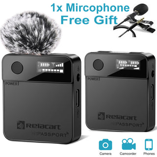 2.4G Digital Compact Wireless Lavalier Microphone System