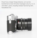 7Artisans M35mm F1.4 Full-frame Wide Lens for Leica M-mount Camera