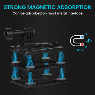 3 In 1 Magnetic Suction Quick Release Mount Bracket For Action Camera